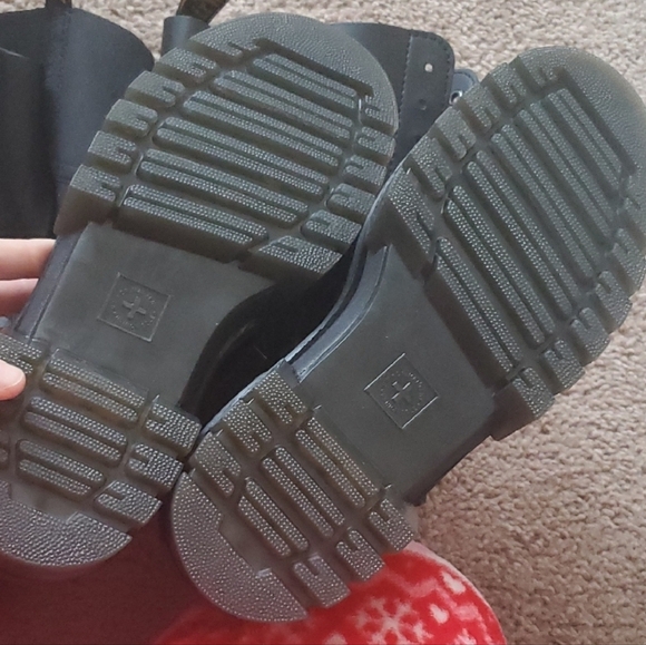 Dr. Martens Black Knee-High Combat Boots - Picture 2 of 4